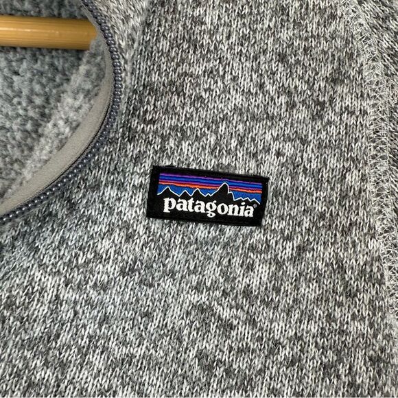 PATAGONIA Girls' Better Sweater 1/4 Zip Pullover Size XL Birch White Style 65695 - Picture 2 of 7